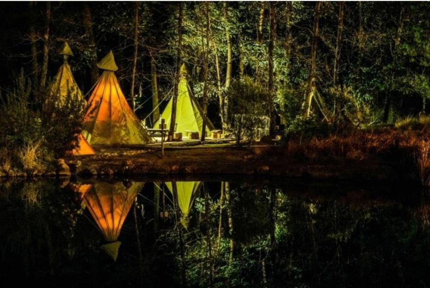 Hotel Nguni Moon Tepee Camp Underberg Exterior foto