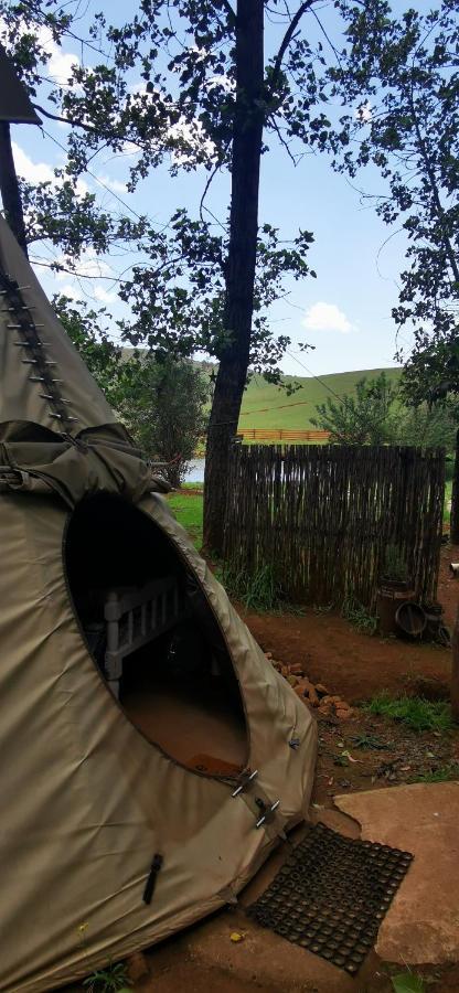 Hotel Nguni Moon Tepee Camp Underberg Exterior foto
