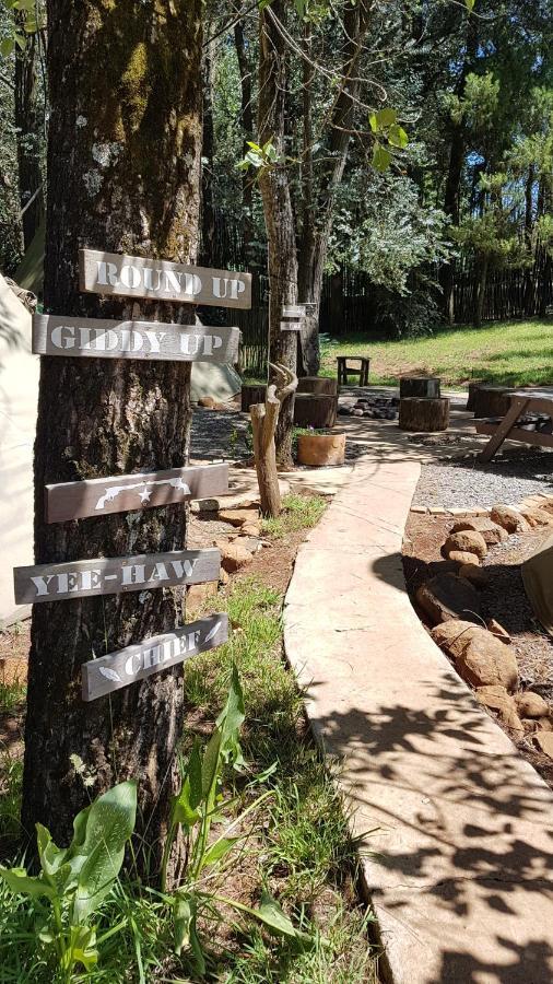 Hotel Nguni Moon Tepee Camp Underberg Exterior foto