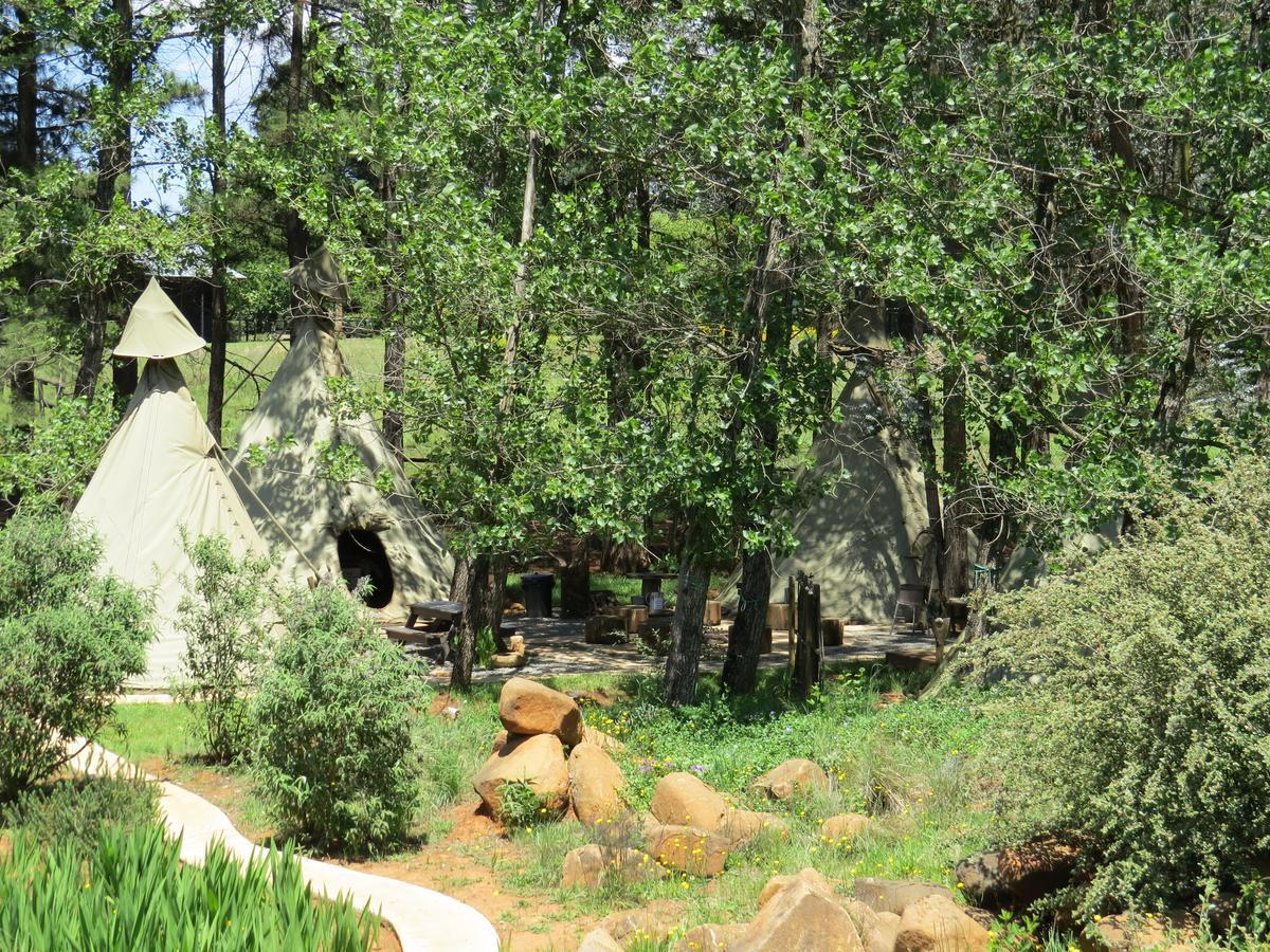 Hotel Nguni Moon Tepee Camp Underberg Exterior foto