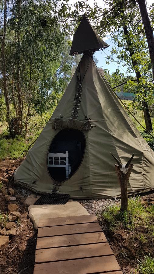 Hotel Nguni Moon Tepee Camp Underberg Exterior foto